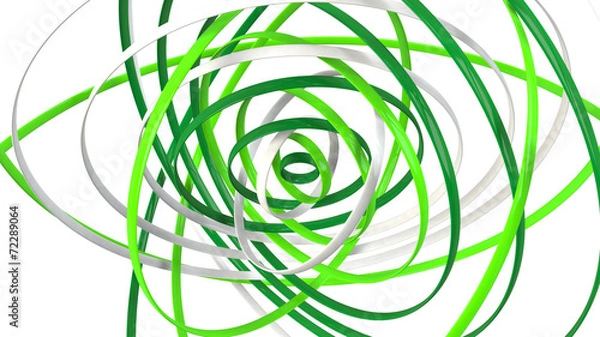 Obraz エコロジーカラーの3D-CG背景イメージ