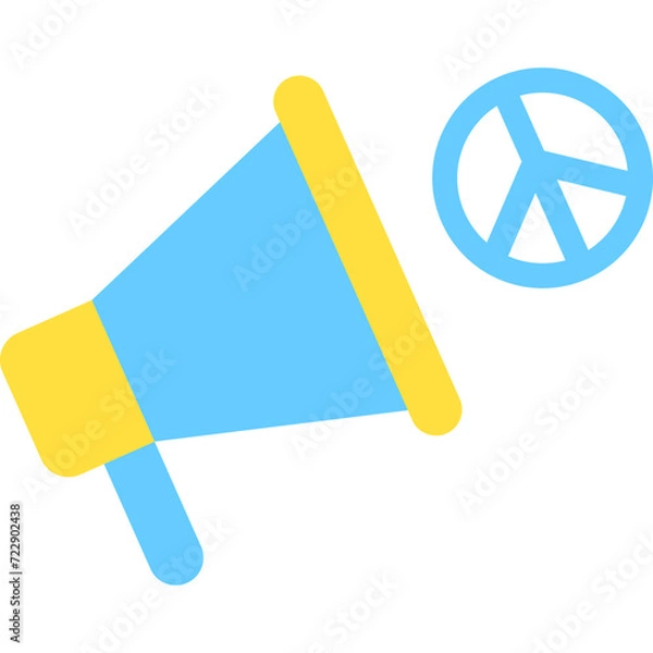 Fototapeta Megaphone icon