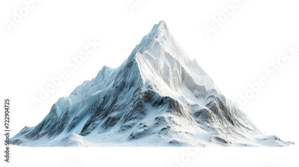 Obraz snow mountain on transparent background