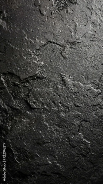 Obraz Black stone texture background