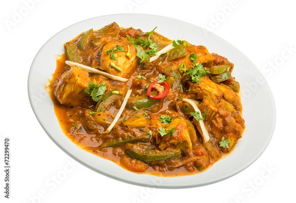 Fototapeta Chicken Jhalfrazi