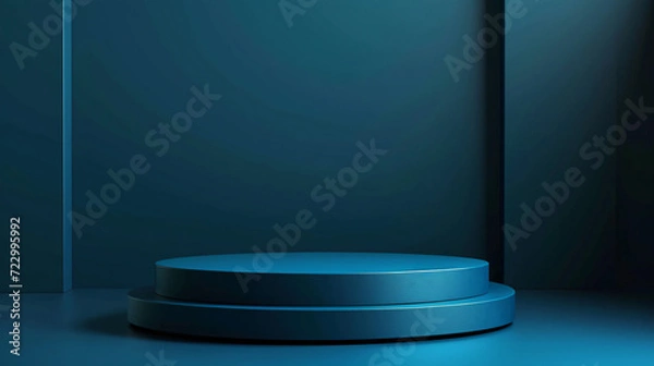 Obraz podium with spotlight