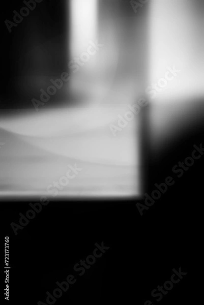 Fototapeta Abstract backgrounds of door and window for entering and exiting concepts, black and white image