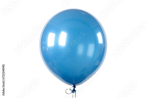 Obraz Globo de fiesta azul aislado