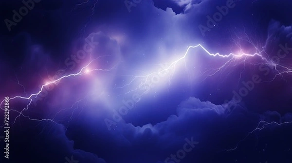 Obraz Abstract background lightning