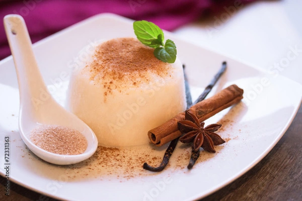 Obraz Panna cotta