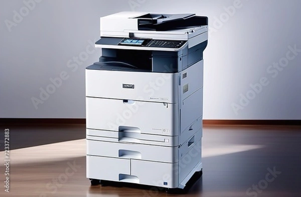 Obraz Modern futuristic printer technology