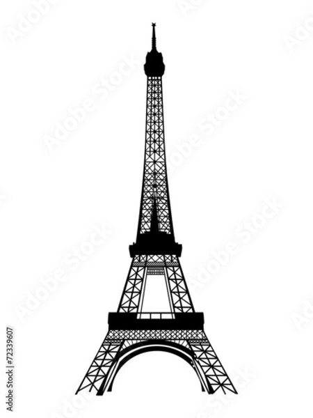 Obraz エッフェル塔　世界の建築物