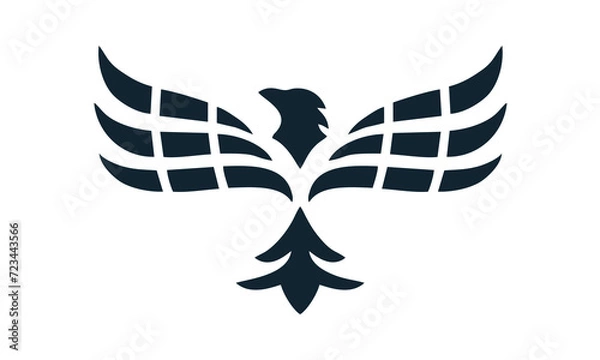 Fototapeta garuda logo icon vector 