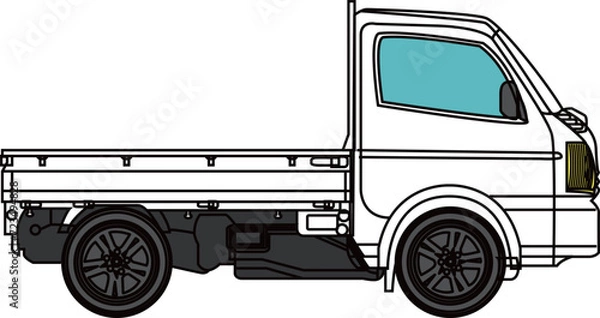 Obraz 軽トラ（Light truck）(eps)