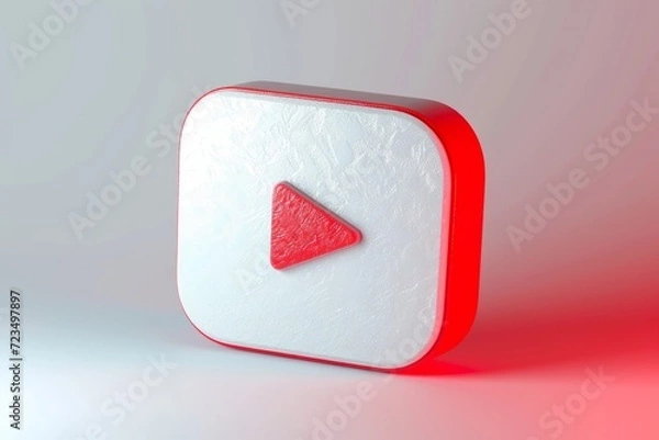 Fototapeta youtube icon