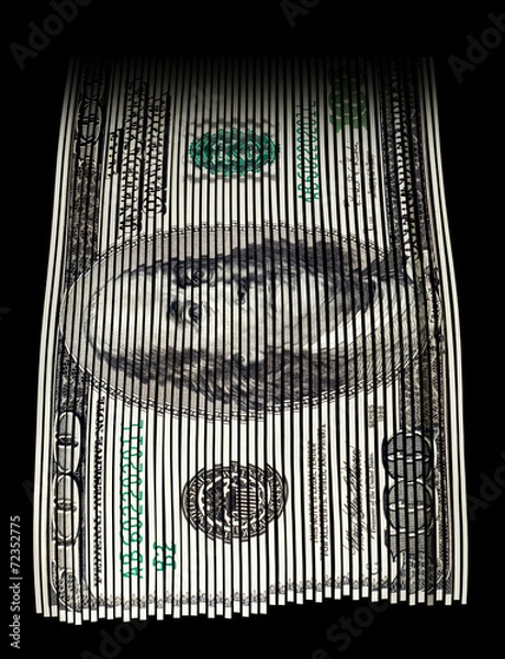 Obraz Shredding Money