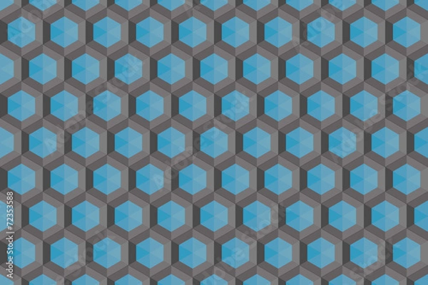 Fototapeta 背景素材壁紙(六角ブロック模様)