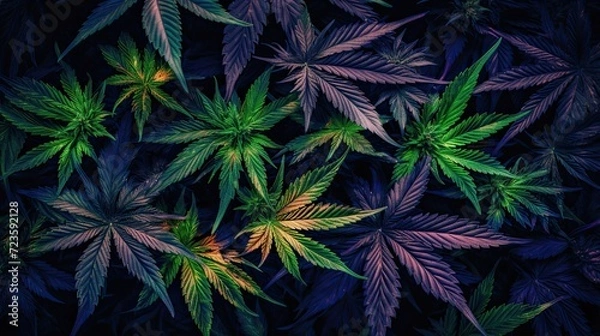 Obraz Marijuana Leaves