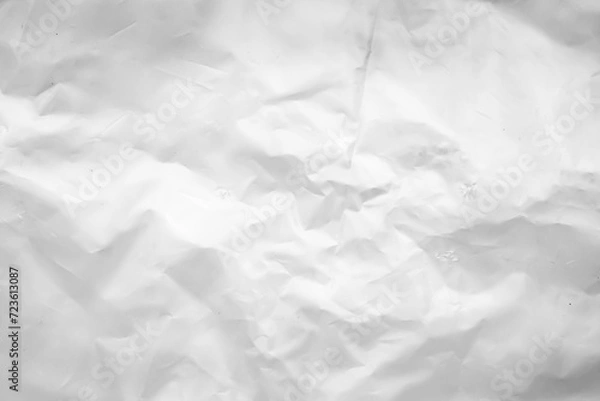 Fototapeta White plastic bag texture background