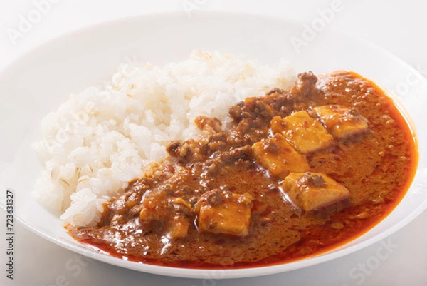Fototapeta 麻婆豆腐カレー