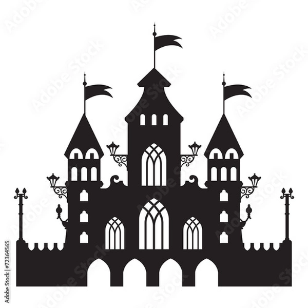 Obraz Castle Vintage Vector