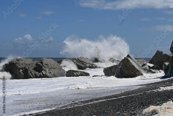 Obraz Rocks in the surf