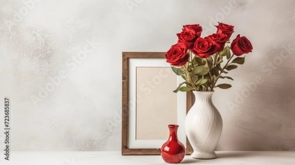 Obraz bouquet of red roses