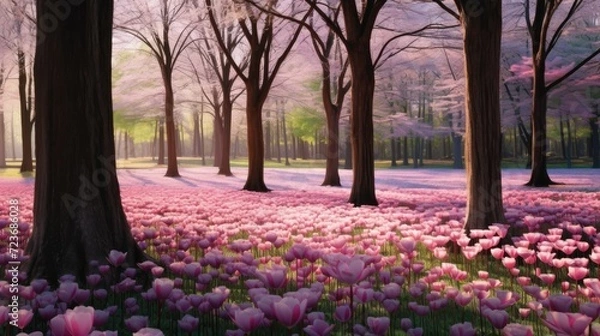 Fototapeta tulip palyana