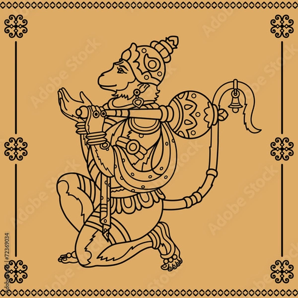 Fototapeta Hanuman
