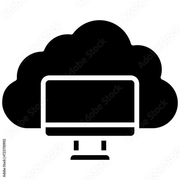 Fototapeta Cloud Computing Icon