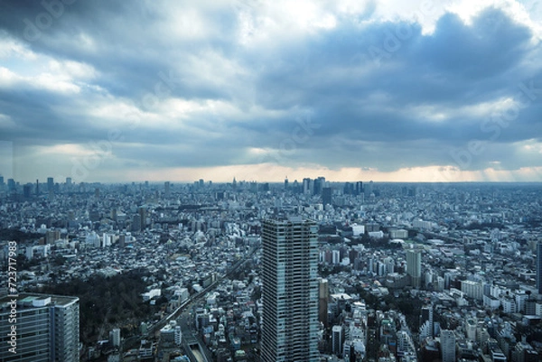 Obraz 都会の風景