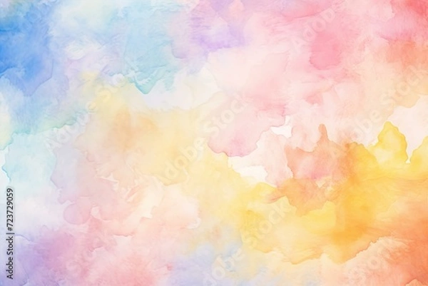Obraz background from soft and sweet pastel watercolor