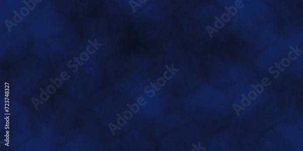Fototapeta Blue Fabric texture background. Textile material backdrop cloth background. Canvas texture rough vintage grunge leather and fabric background.	