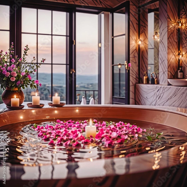 Fototapeta vasca spa