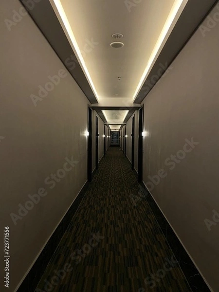 Obraz corridor in a hotel