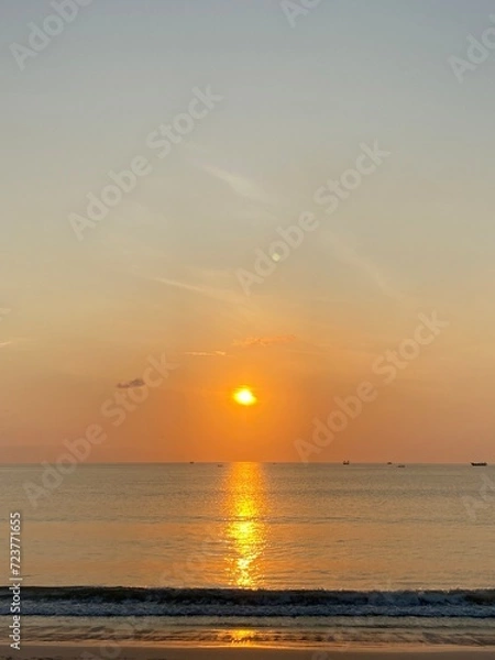 Obraz sunset over the sea