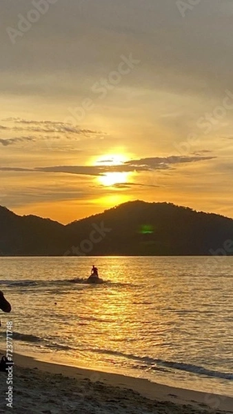 Obraz sunset over the sea