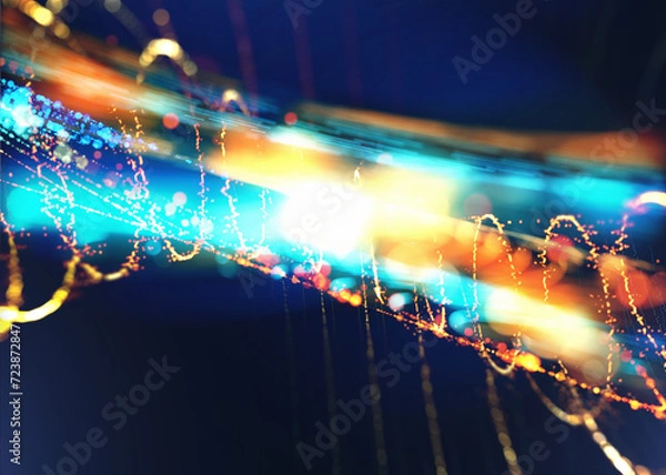 Obraz background with lights