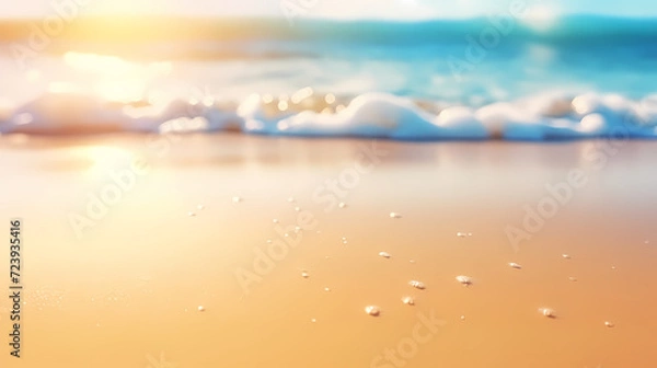 Obraz Panoramic natural landscape of beautiful beach