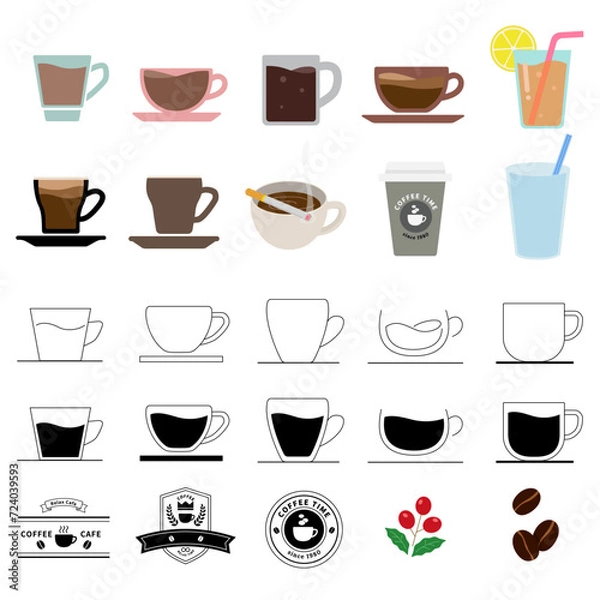Fototapeta コーヒーカップ