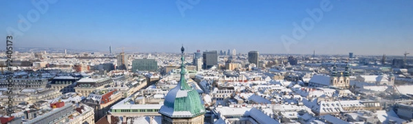 Obraz blick über wien