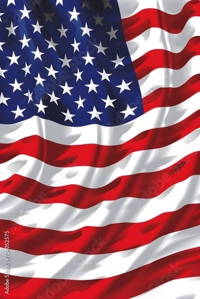 Fototapeta american flag independence day, 4th of july usa