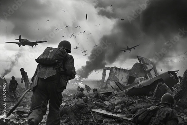 Fototapeta ww2 world war