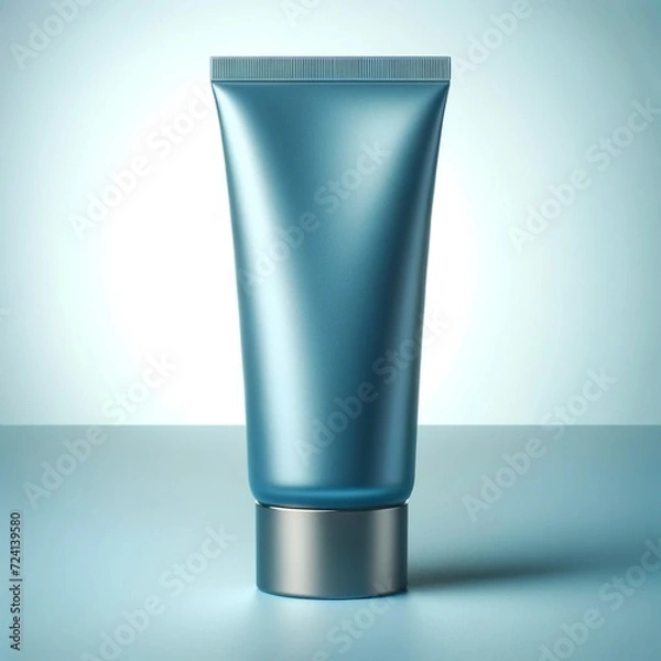 Obraz Premium Skincare Packaging Design close up bottle of perfume moisturiser, AI Generative