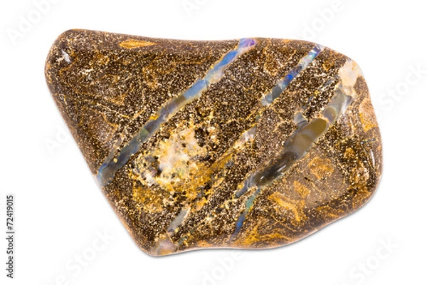 Obraz Precious gem on white background