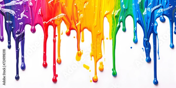 Obraz Farbmelodie des Flusses