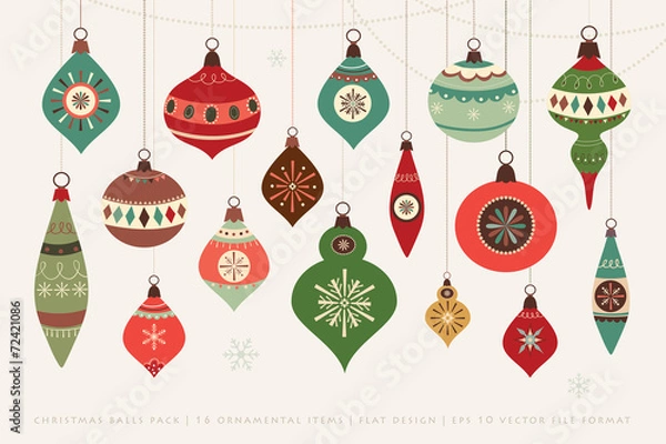 Fototapeta Kale świąteczne