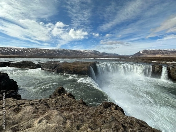 Obraz waterfall in iceland