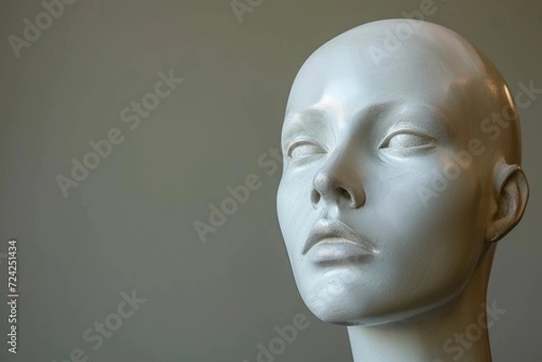 Obraz White mannequin head picture