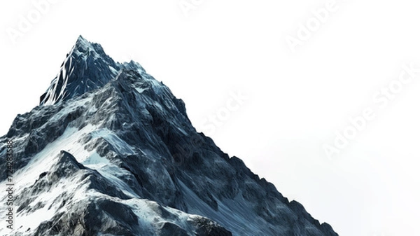 Obraz Mountain isolated on white