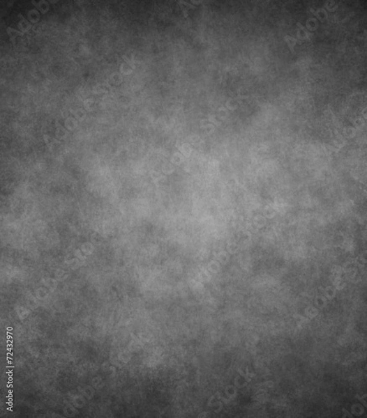 Fototapeta abstract black background, old black vignette border frame on wh
