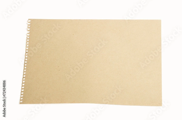 Fototapeta page of paper