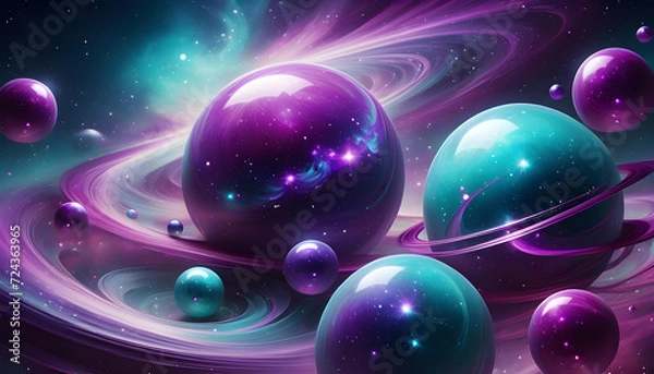 Obraz planets in space