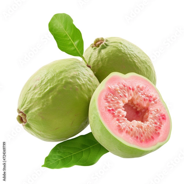 Fototapeta guava Isolate on transparent background